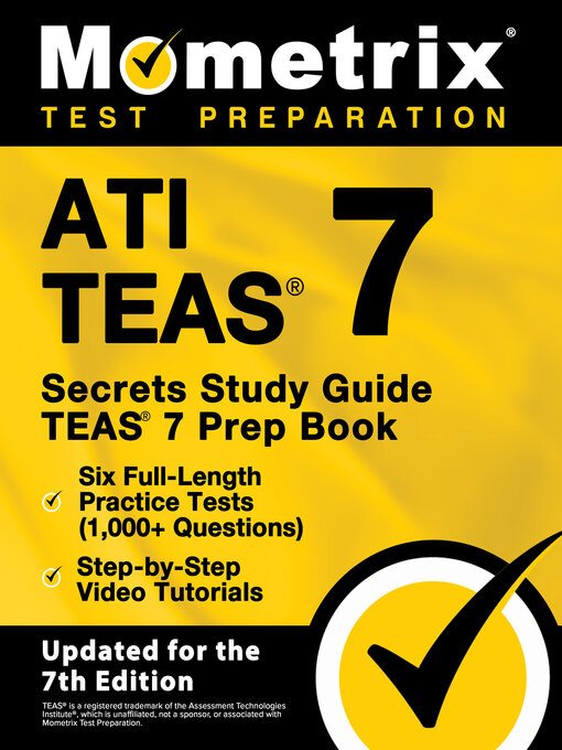 Title details for ATI TEAS Secrets Study Guide by Matthew Bowling - Available